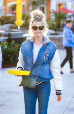 DENISE RICHARDS and LOLA SHEEN at La La Land Restaurant in Calabasas 04/06/2023