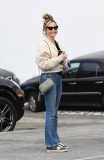 DENISE RICHARDS Out for Lunch with Her Daughters SAMI and LOLA at A Votre Sante in Brentwood 04/11/2023