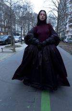 DEVA CASSEL for Alaia Summer Fall 2023 Collection, April 2023
