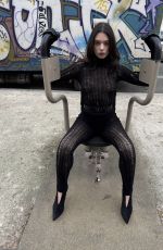 DEVA CASSEL for Alaia Summer Fall 2023 Collection, April 2023