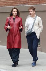 DIANNA AGRON and Kevin McHale Out in New York 04/28/2023