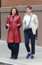DIANNA AGRON and Kevin McHale Out in New York 04/28/2023