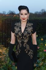 DITA VON TEESE at a Private View of Crown to Couture at Kensington Palace 04/04/2023