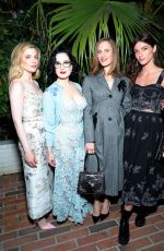 DITA VON TEESE at Net-a-porter x Erdem Intimate Poolside Dinner in Los Angeles 04/25/2023