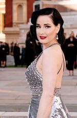 DITA VON TEESE at Oivier Awards 2023 at Royal Albert Hall in London 04/02/2023