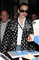 DUA LIPA Greeting Fans Out in New York 04/28/2023
