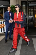 DUA LIPA Leaves Her Hotel in New York 04/28/2023