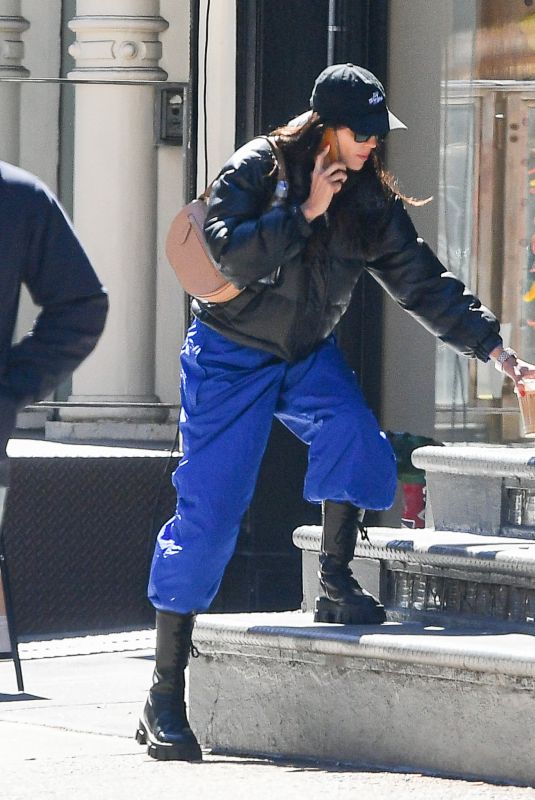 EIZA GONZALEZ Out and About in New York 03/30/2023