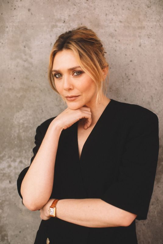 EIZABETH OLSEN for Harper