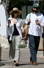 ELIZABETH OLSEN and Robbie Arnett Out in Studio City 04/29/2023