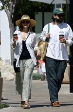 ELIZABETH OLSEN and Robbie Arnett Out in Studio City 04/29/2023