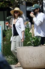 ELIZABETH OLSEN and Robbie Arnett Out in Studio City 04/29/2023