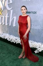 ELIZABETH OLSEN at Love & Death Premiere in Los Angeles 04/26/2023