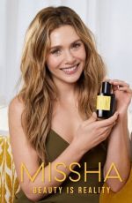 ELIZABETH OLSEN for Misshha Beauty is Real Campaign 2023