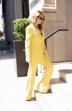 ELIZABETH OLSEN Out for a Press Day in New York 04/19/2023