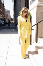 ELIZABETH OLSEN Out for a Press Day in New York 04/19/2023