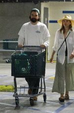 ELIZABETH OLSEN Out Shopping with Her Husband in Studio City 04/29/2023