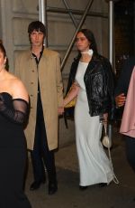 ELLA EMHOFF and Sam Hine Arrives at Vogue Event at Mr Chow in New York 04/28?2023