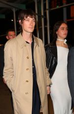 ELLA EMHOFF and Sam Hine Arrives at Vogue Event at Mr Chow in New York 04/28?2023