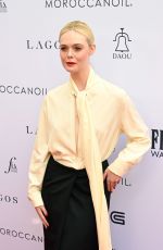 ELLE FANNING at Daily Front Row