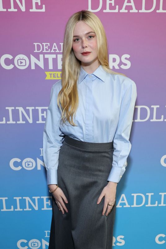 ELLE FANNING at Deadline Contenders Television Event at Directors Guild of America in Los Angeles 04/16/2023