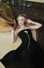 ELLE FANNING for Flaunt Magazine Issue 186: The Pomenade Issue, April 2023