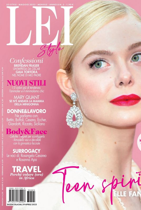 ELLE FANNING in Lei Style Magazine, May 2023
