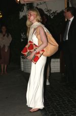 ELLE FANNING Leaves Chateau Marmont in Los Angeles 04/19/2023