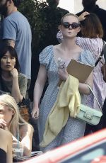 ELLE FANNING Out for a Solo Lunch in Silver Lake 04/06/2023