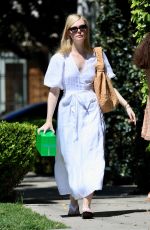 ELLE FANNING Visits Bottega Veneta Store in Beverly Hills 04/22/2023