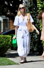 ELLE FANNING Visits Bottega Veneta Store in Beverly Hills 04/22/2023