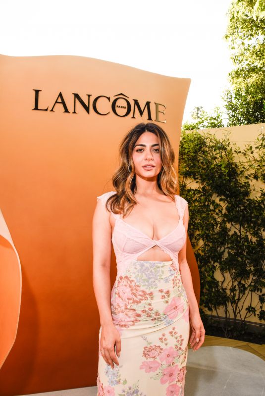 EMERAUDE TOUBIA at Lancome Hero Teint Idole Ultra Wear Foundation Celebration in Beverly Hills 04/20/2023