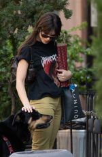 EMILY RATAJKOWSKI Out with Her Dog in New York 04/12/2023