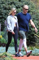 EMMA KROKDAL and Dolph Lundgren Out in Los Angeles 04/16/2023