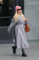 EMMA ROBERTS and CARA DELEVINGE on the Set of American Horror Story 04/24/2023