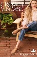 EMMA ROBERTS for New DSW Crown Vintage Campaign, April 2023