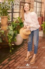 EMMA ROBERTS for New DSW Crown Vintage Campaign, April 2023