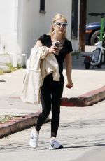 EMMA ROBERTS Heading to Fitness Session in Los Angeles 04/05/2023