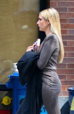 EMMA ROBERTS on the Set of American Horror Story in New York 04/26/2023