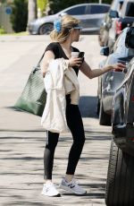 EMMA ROBERTS Out After a Workout in Los Angeles 04/05/2023