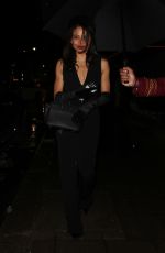 EMMA THYNN Arrives at Balmain Boutique Opening Dinner at Bacchanalia Mayfair in London 03/30/2023