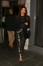 EVA LONGORIA Out for Dinner at Avra Restaurant in Beverly Hills 04/01/2023