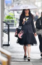 FAMKE JANSSEN Out on a Stroll in New York 04/05/2023