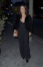 FARRAH BRITTANY ALDJUFRIE Arrives at Fleur Room in West Hollywood 04/18/2023 