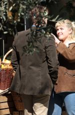 FLORENCE PUGH on the Set of We Live in Time 04/03/2023