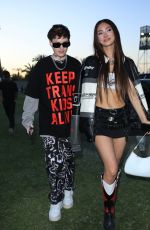 FRANCESCA FARAGO Arrives at 2023 Coachella Music Festival in Indio 04/14/2023