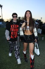 FRANCESCA FARAGO Arrives at 2023 Coachella Music Festival in Indio 04/14/2023