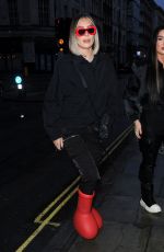 FRANKIE and DEMI SIMS Arrives at PrettyLittleThing Showroom Launch in London 04/12/2023
