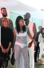 GABRIELLE UNION at Udonis Haslem