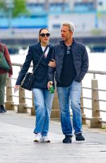 GAL GADOT and Jaron Varsano Out with Friends in New York 04/27/2023